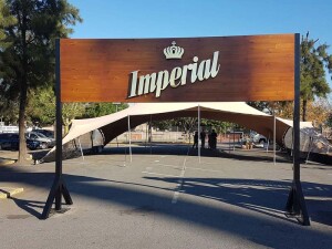 PÓRTICO IMPERIAL PARA EVENTOS JAGUARES / PUMAS